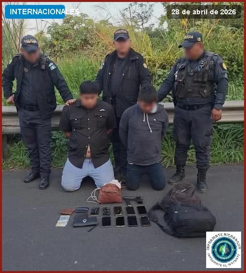 Nicaragüense "El Nica" capturado tras violento asalto en Guatemala